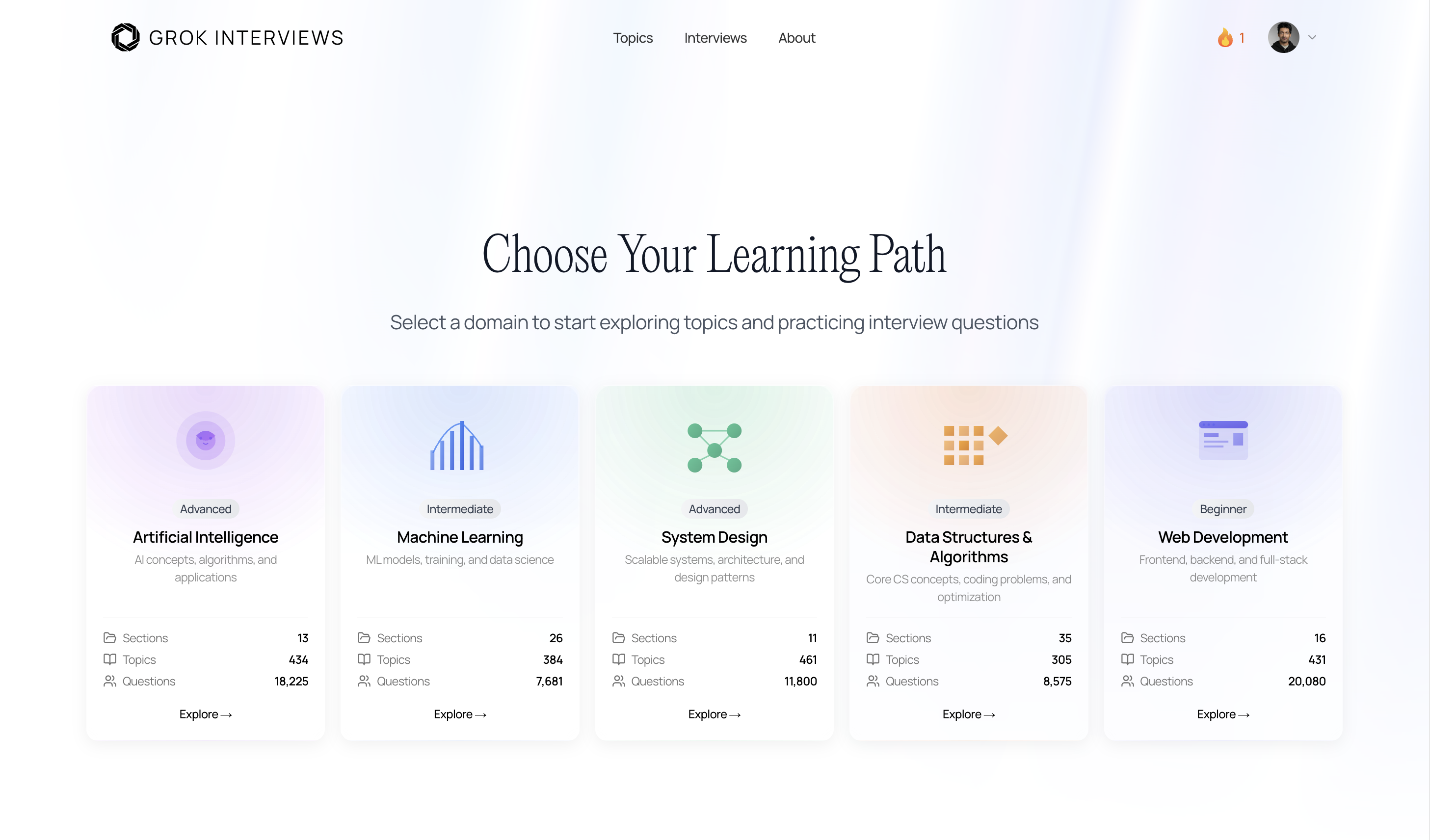 Domain Expertise Interface